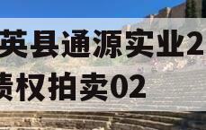 大英县通源实业2023债权拍卖02