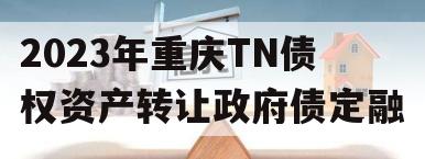 2023年重庆TN债权资产转让政府债定融