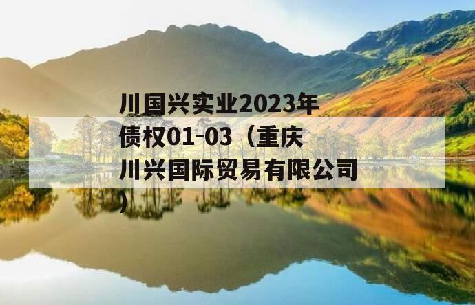 川国兴实业2023年债权01-03（重庆川兴国际贸易有限公司）