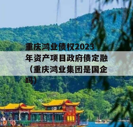 重庆鸿业债权2023年资产项目政府债定融（重庆鸿业集团是国企吗）