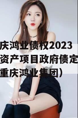 重庆鸿业债权2023年资产项目政府债定融（重庆鸿业集团）