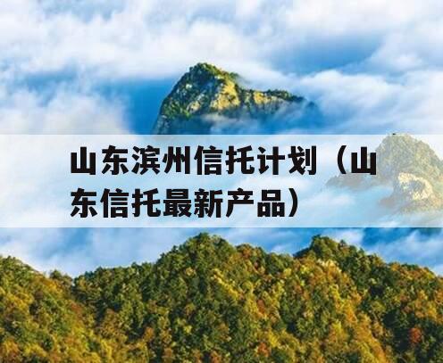 山东滨州信托计划（山东信托最新产品）