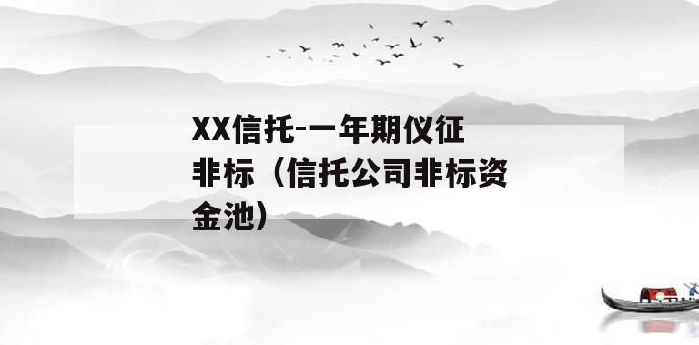 XX信托-一年期仪征非标（信托公司非标资金池）