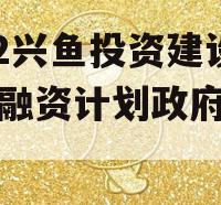 2022兴鱼投资建设定向融资计划政府债定融