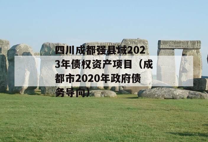 四川成都强县域2023年债权资产项目（成都市2020年政府债务导向）