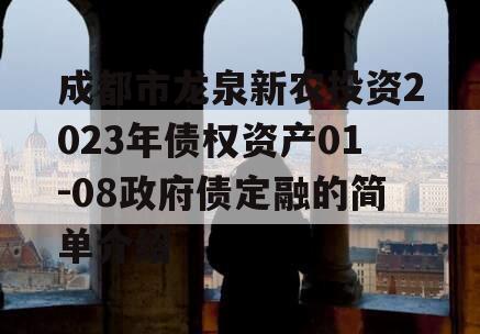 成都市龙泉新农投资2023年债权资产01-08政府债定融的简单介绍