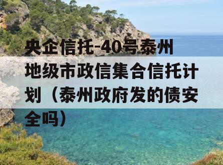 央企信托-40号泰州地级市政信集合信托计划（泰州政府发的债安全吗）