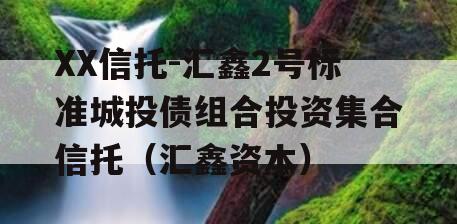 XX信托-汇鑫2号标准城投债组合投资集合信托（汇鑫资本）