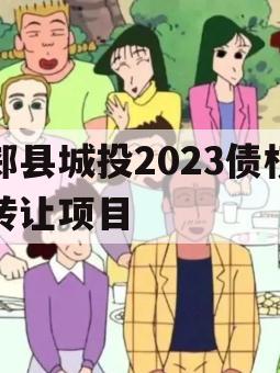 郏县城投2023债权转让项目