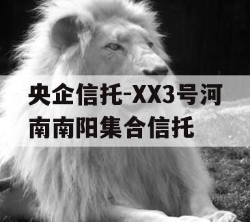 央企信托-XX3号河南南阳集合信托