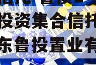 国企信托-鲁债1号城投债投资集合信托计划（山东鲁投置业有限公司）