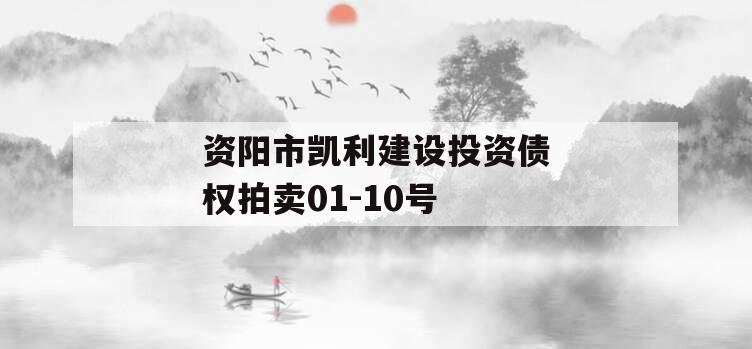 资阳市凯利建设投资债权拍卖01-10号