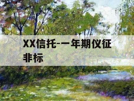 XX信托-一年期仪征非标