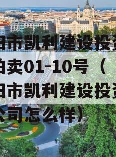 资阳市凯利建设投资债权拍卖01-10号（资阳市凯利建设投资有限公司怎么样）