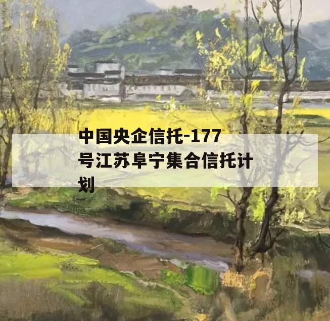 中国央企信托-177号江苏阜宁集合信托计划