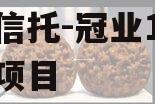 央企信托-冠业1号城投债项目