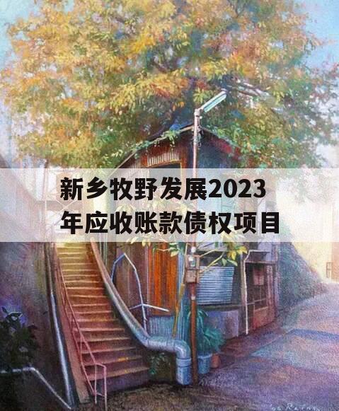 新乡牧野发展2023年应收账款债权项目