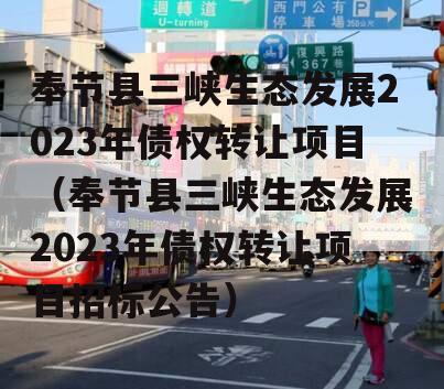 奉节县三峡生态发展2023年债权转让项目（奉节县三峡生态发展2023年债权转让项目招标公告）