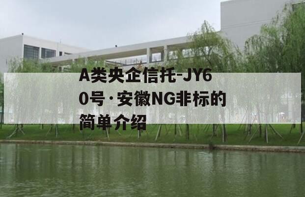 A类央企信托-JY60号·安徽NG非标的简单介绍