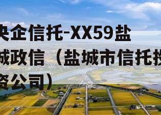 央企信托-XX59盐城政信（盐城市信托投资公司）