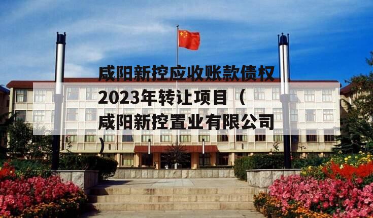 咸阳新控应收账款债权2023年转让项目（咸阳新控置业有限公司）