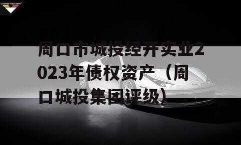 周口市城投经开实业2023年债权资产（周口城投集团评级）