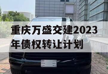 重庆万盛交建2023年债权转让计划