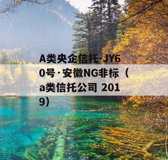 A类央企信托-JY60号·安徽NG非标（a类信托公司 2019）