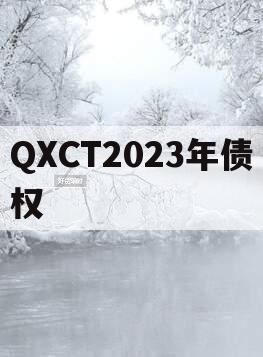 QXCT2023年债权