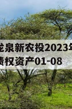 龙泉新农投2023年债权资产01-08