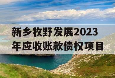 新乡牧野发展2023年应收账款债权项目