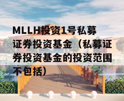 MLLH投资1号私募证券投资基金（私募证券投资基金的投资范围不包括）