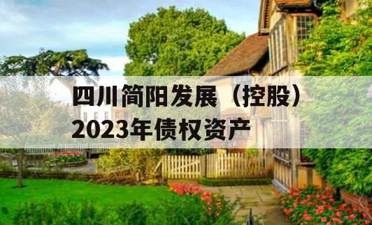 四川简阳发展（控股）2023年债权资产