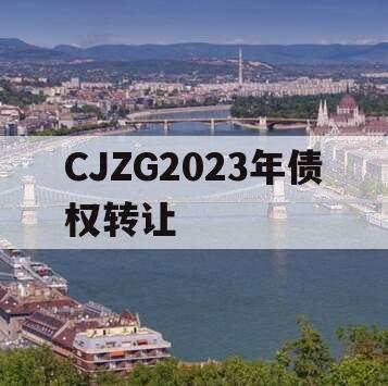 CJZG2023年债权转让