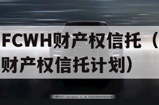 FCWH财产权信托（财产权信托计划）