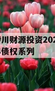 伊川财源投资2023年债权系列