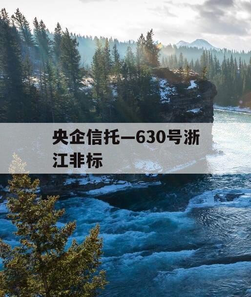 央企信托—630号浙江非标