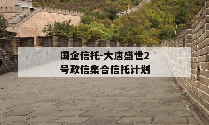 国企信托-大唐盛世2号政信集合信托计划