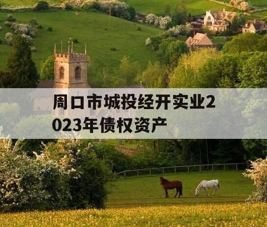 周口市城投经开实业2023年债权资产