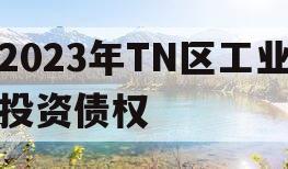 2023年TN区工业投资债权