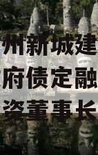 天津蓟州新城建设投资债权政府债定融（蓟州新城投资董事长）