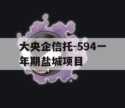 大央企信托-594一年期盐城项目