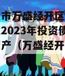 重庆市万盛经开区城市开发2023年投资债权资产（万盛经开区发展）