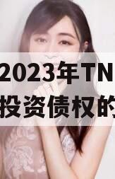 包含2023年TN区工业投资债权的词条