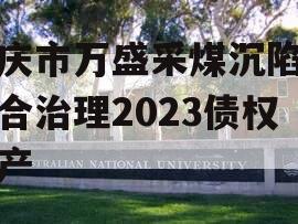 重庆市万盛采煤沉陷区综合治理2023债权资产