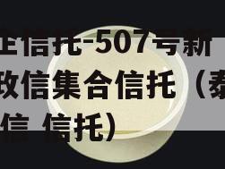 央企信托-507号新沂政信集合信托（泰兴 政信 信托）