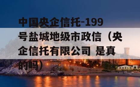 中国央企信托-199号盐城地级市政信（央企信托有限公司 是真的吗）