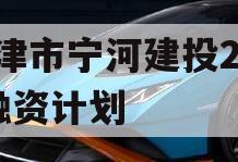 天津市宁河建投2023融资计划