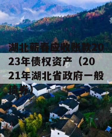 湖北蕲春应收账款2023年债权资产（2021年湖北省政府一般债券）