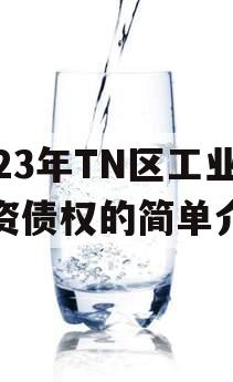 2023年TN区工业投资债权的简单介绍